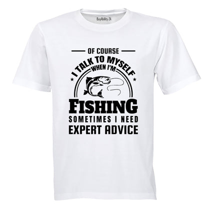 Fishing Expert Advice - Adults - T-Shirt - BuyAbility South Africa