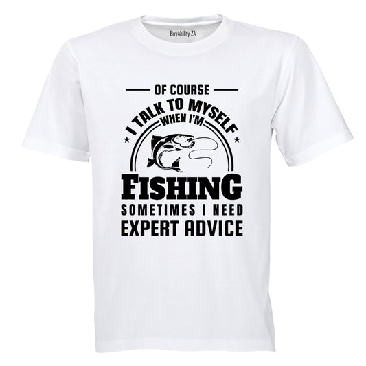 Fishing Expert Advice - Adults - T-Shirt - BuyAbility South Africa