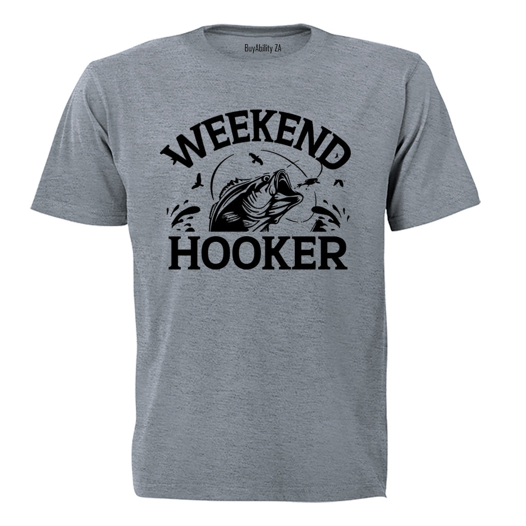 Fishing Weekend Hooker - Adults - T-Shirt - BuyAbility South Africa