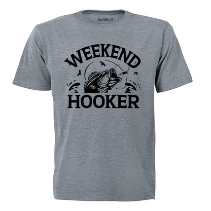 Fishing Weekend Hooker - Adults - T-Shirt - BuyAbility South Africa