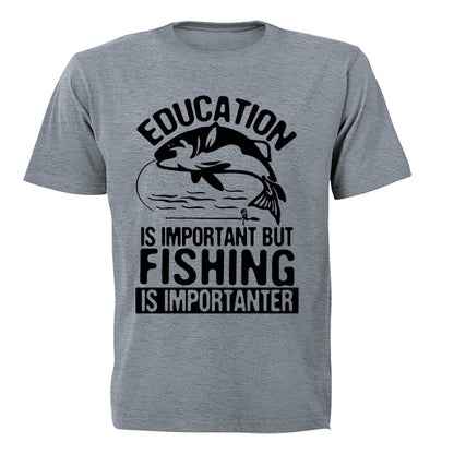 Fishing is Importanter - Adults - T-Shirt - BuyAbility South Africa