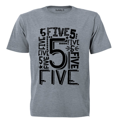 Five - Kids T-Shirt