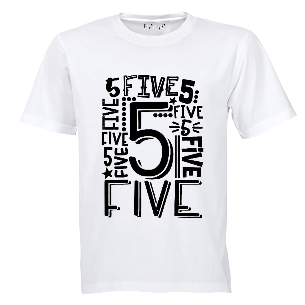 Five - Kids T-Shirt