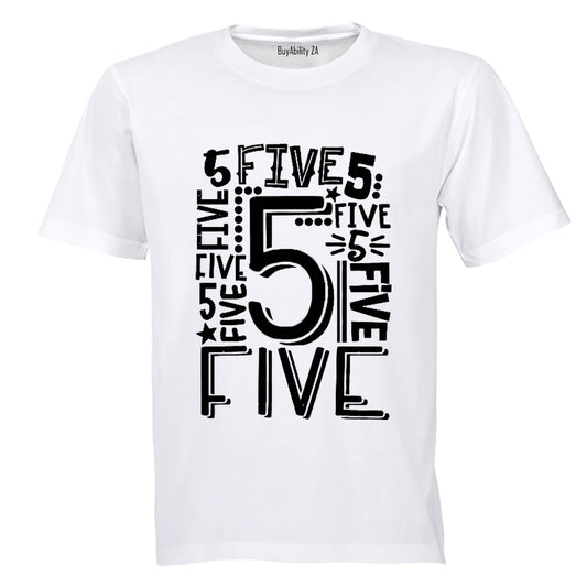 Five - Kids T-Shirt