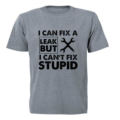 Fix A Leak - Plumber - Adults - T-Shirt - BuyAbility South Africa