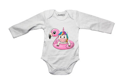 Flamingo Unicorn - Baby Grow
