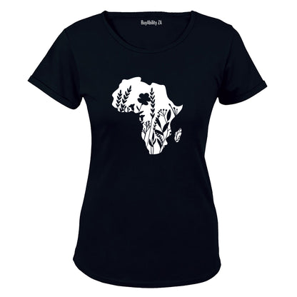 Floral Africa - Ladies - T-Shirt