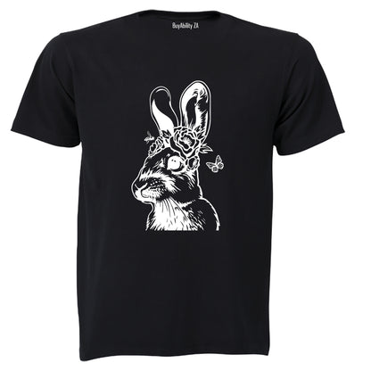 Floral Bunny - Easter - Kids T-Shirt