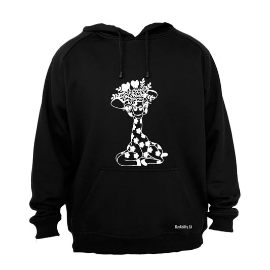 Floral Giraffe - Hoodie