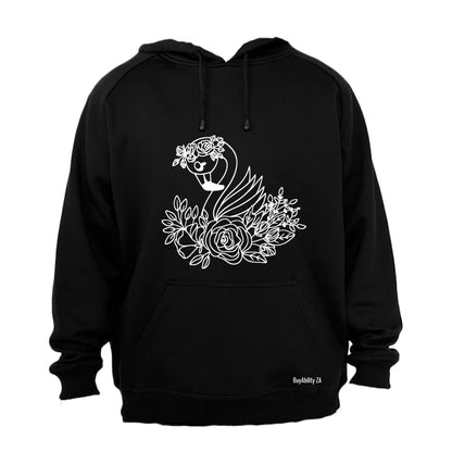Floral Flamingo - Hoodie - BuyAbility South Africa