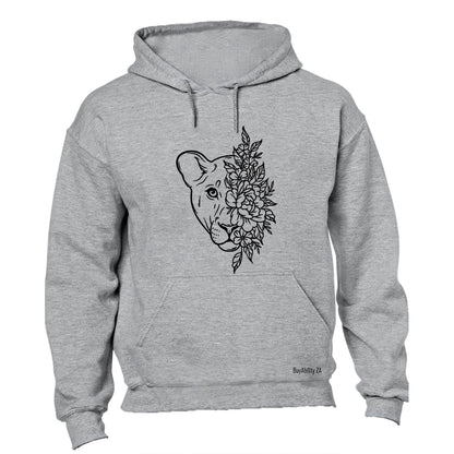 Floral Lioness - Hoodie