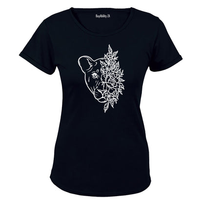 Floral Lioness - Ladies - T-Shirt
