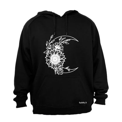 Floral Moon - Hoodie - BuyAbility South Africa