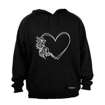 Flower Heart - Hoodie