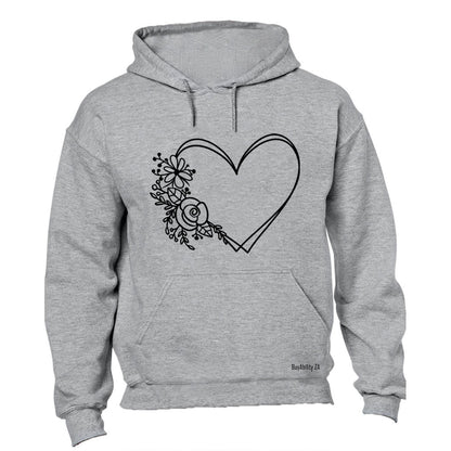 Flower Heart - Hoodie