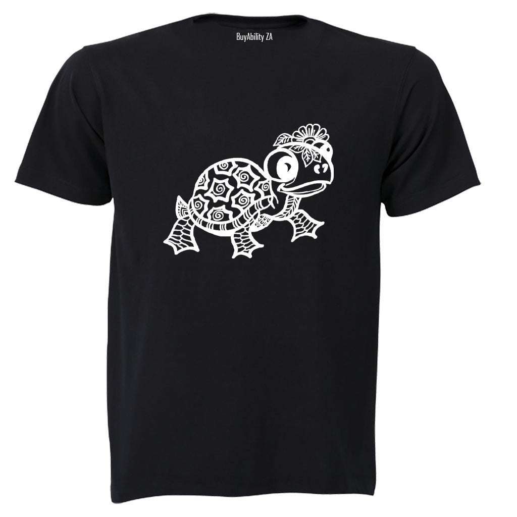 Flower Turtle - Kids T-Shirt