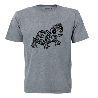 Flower Turtle - Kids T-Shirt