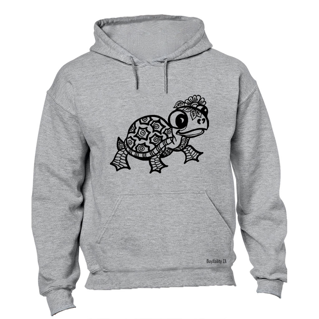 Flower Turtle - Hoodie