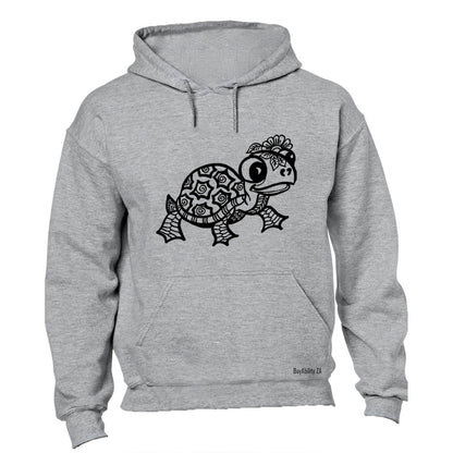Flower Turtle - Hoodie