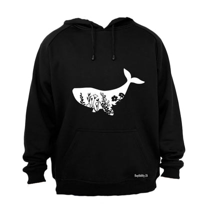 Flower Whale - Hoodie