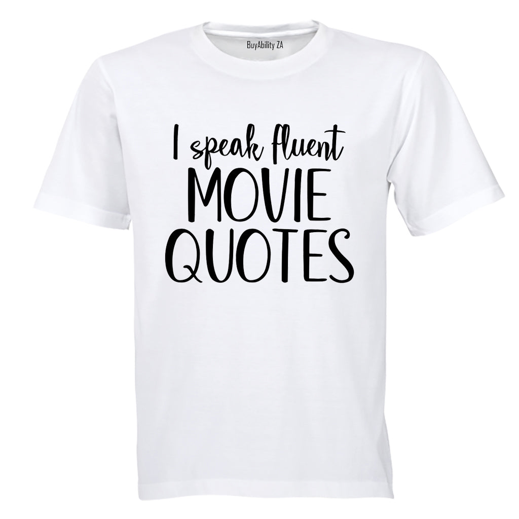 Fluent Movie Quotes - Kids T-Shirt - BuyAbility