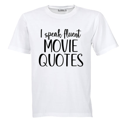 Fluent Movie Quotes - Kids T-Shirt - BuyAbility