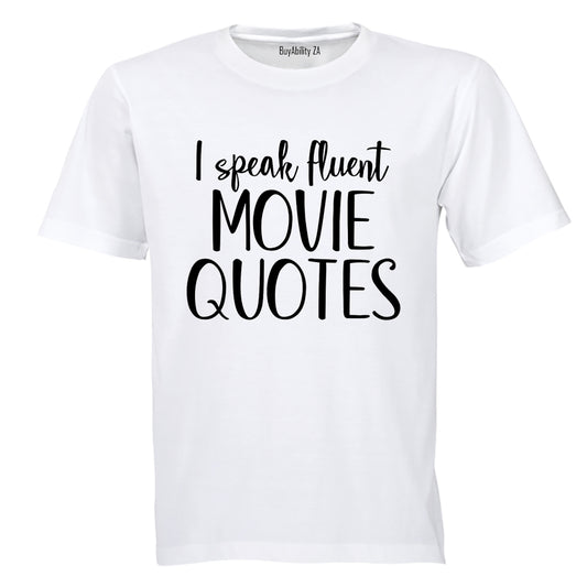 Fluent Movie Quotes - Kids T-Shirt - BuyAbility