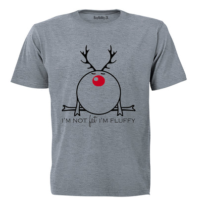 Fluffy Reindeer - Christmas - Adults - T-Shirt