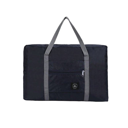 Black Fold Up Duffle Bag