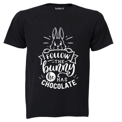 Follow The Bunny - Easter - Kids T-Shirt