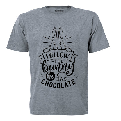 Follow The Bunny - Easter - Kids T-Shirt