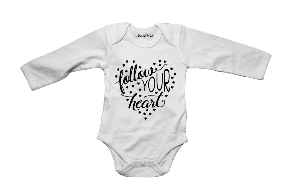 Follow Your Heart - Baby Grow - BuyAbility