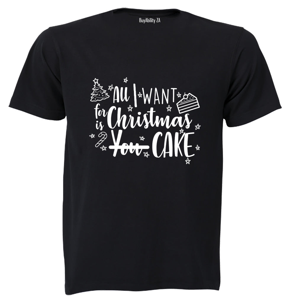 For Christmas is CAKE - Kids T-Shirt - BuyAbility