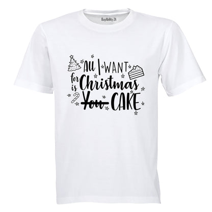 For Christmas is CAKE - Kids T-Shirt - BuyAbility