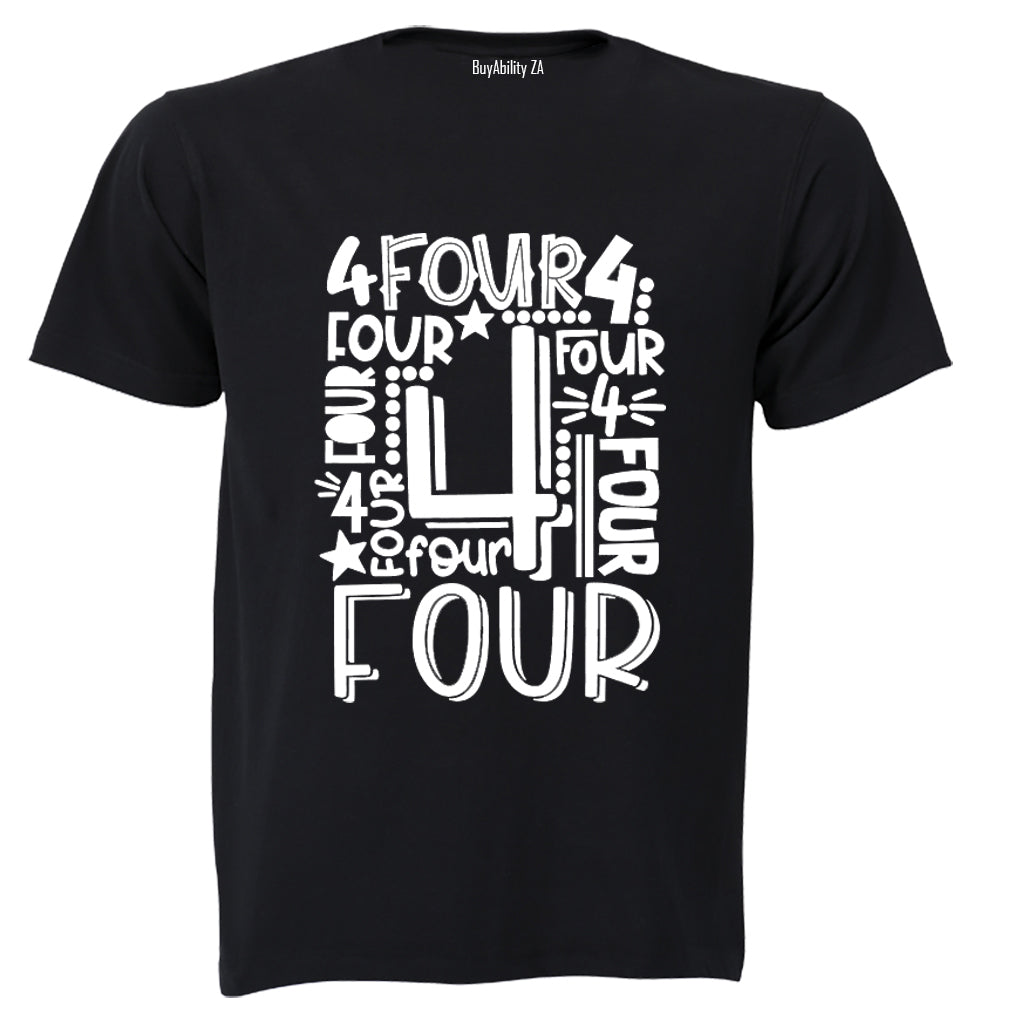 Four - Kids T-Shirt