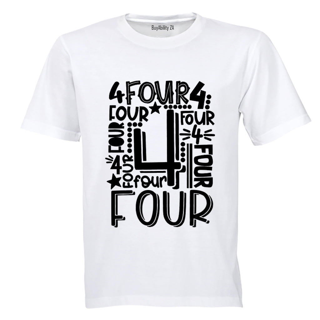 Four - Kids T-Shirt