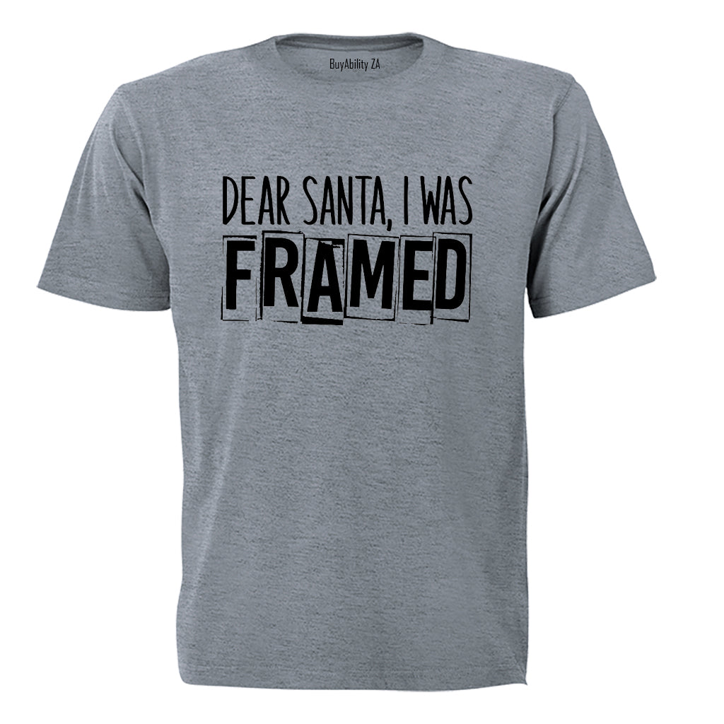 Framed - Christmas - Adults - T-Shirt - BuyAbility