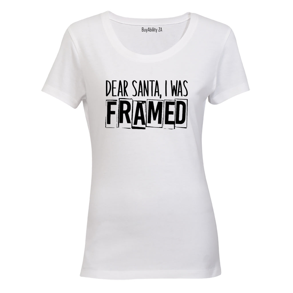 Framed - Christmas - Ladies - T-Shirt