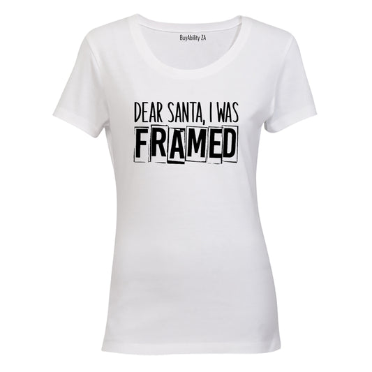 Framed - Christmas - Ladies - T-Shirt