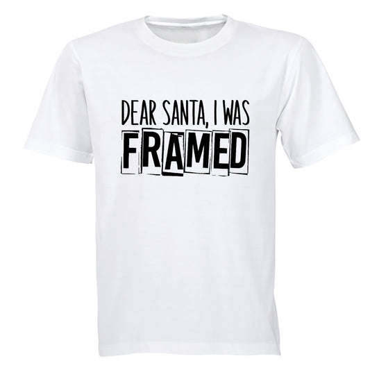 Framed - Christmas - Adults - T-Shirt - BuyAbility South Africa