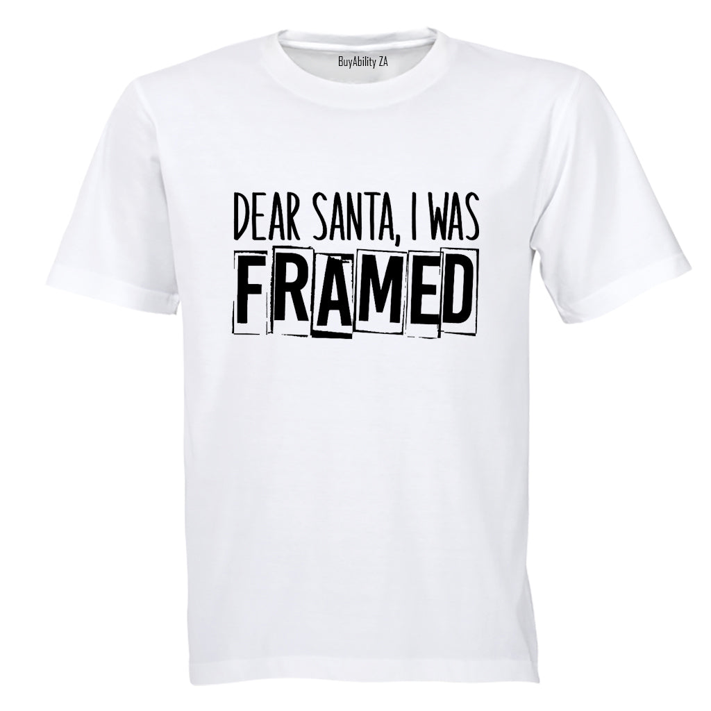 Framed - Christmas - Adults - T-Shirt - BuyAbility