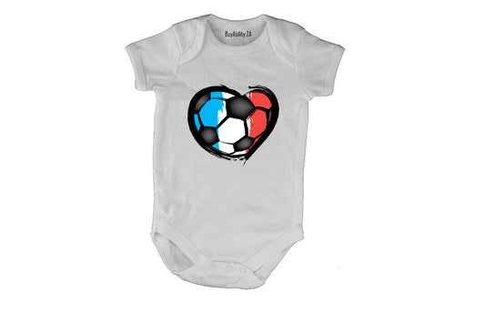 France - Soccer Inspired - Baby Grow