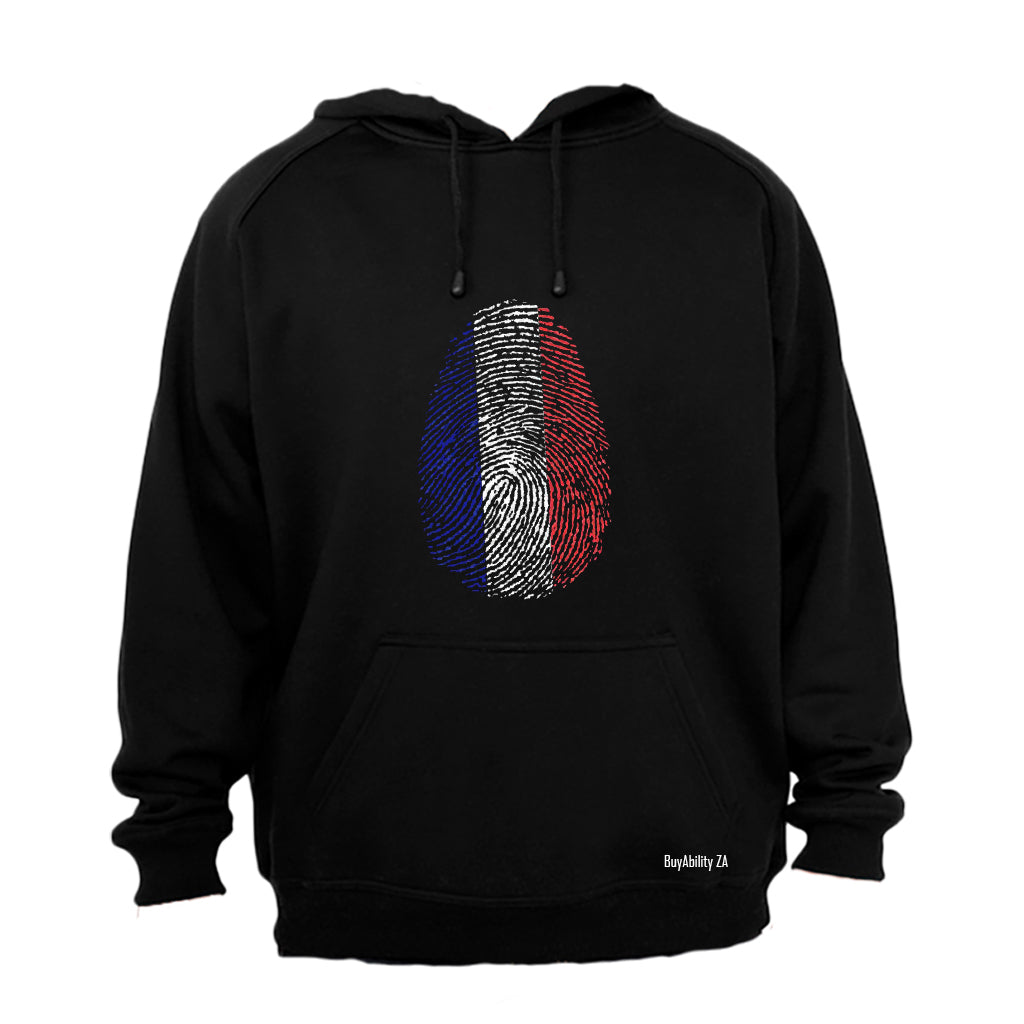 France Thumbprint - Hoodie - BuyAbility South Africa