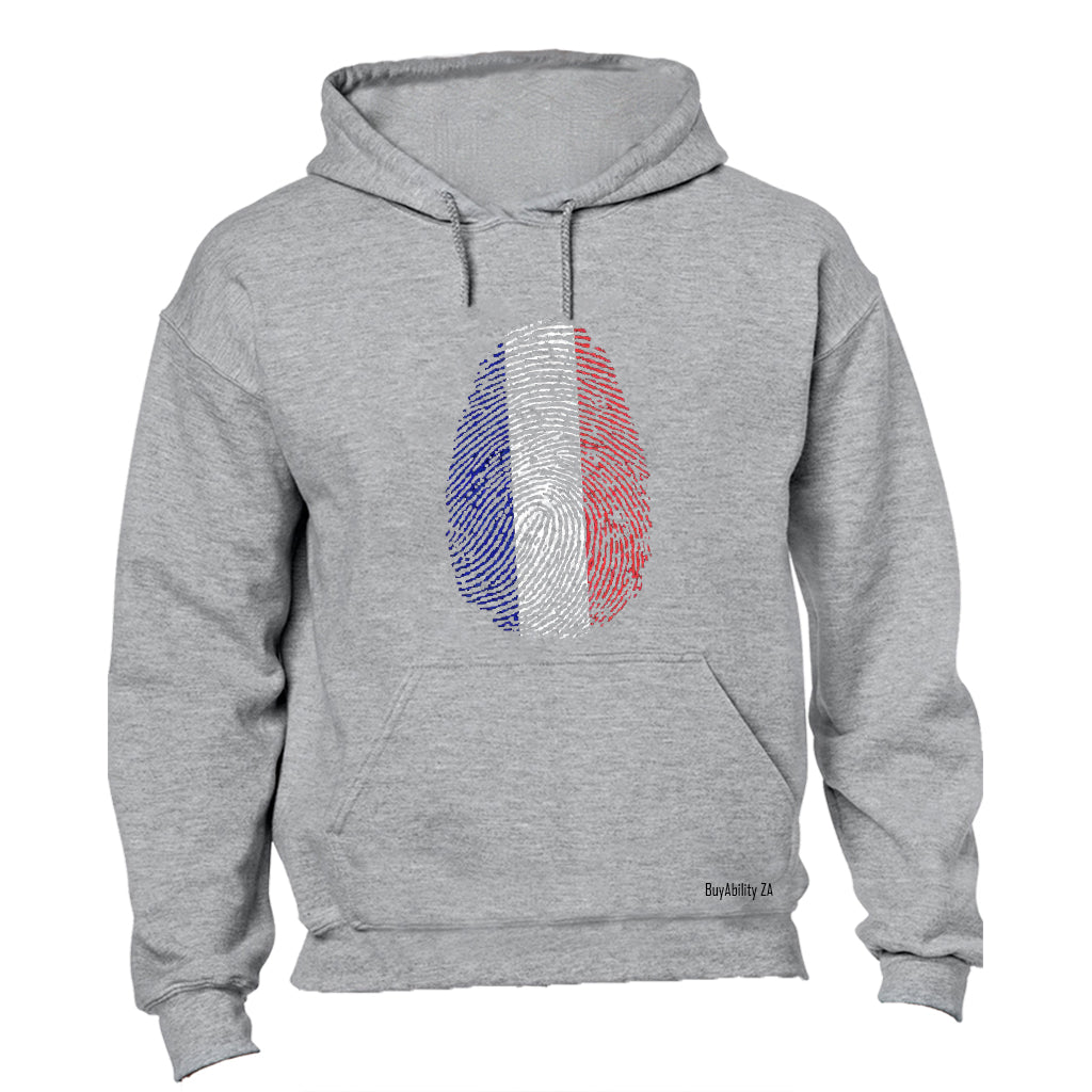 France Thumbprint - Hoodie - BuyAbility South Africa