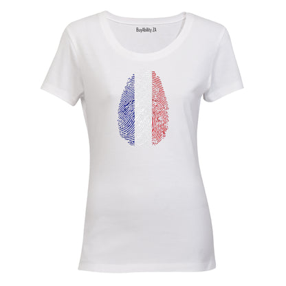 France Thumbprint - Ladies - T-Shirt - BuyAbility South Africa