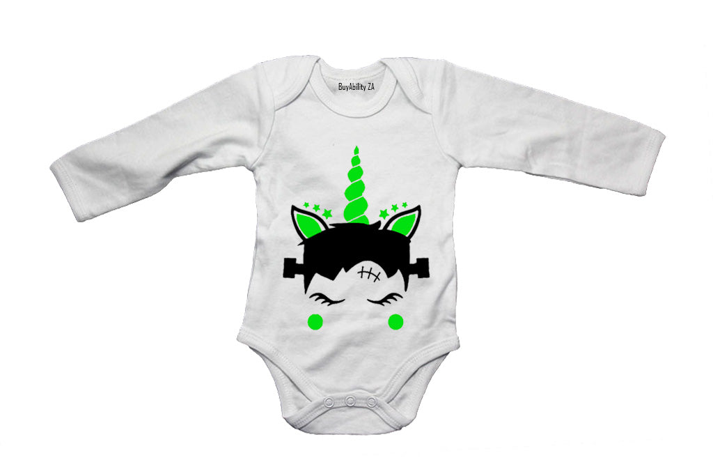 Franken-Unicorn - Halloween - Baby Grow