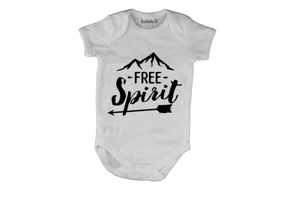 Free Spirit - Mountains - Baby Grow