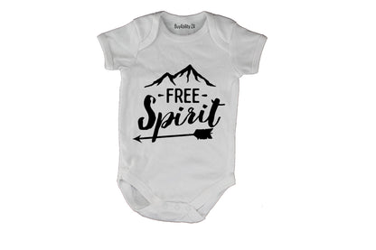Free Spirit - Mountains - Baby Grow