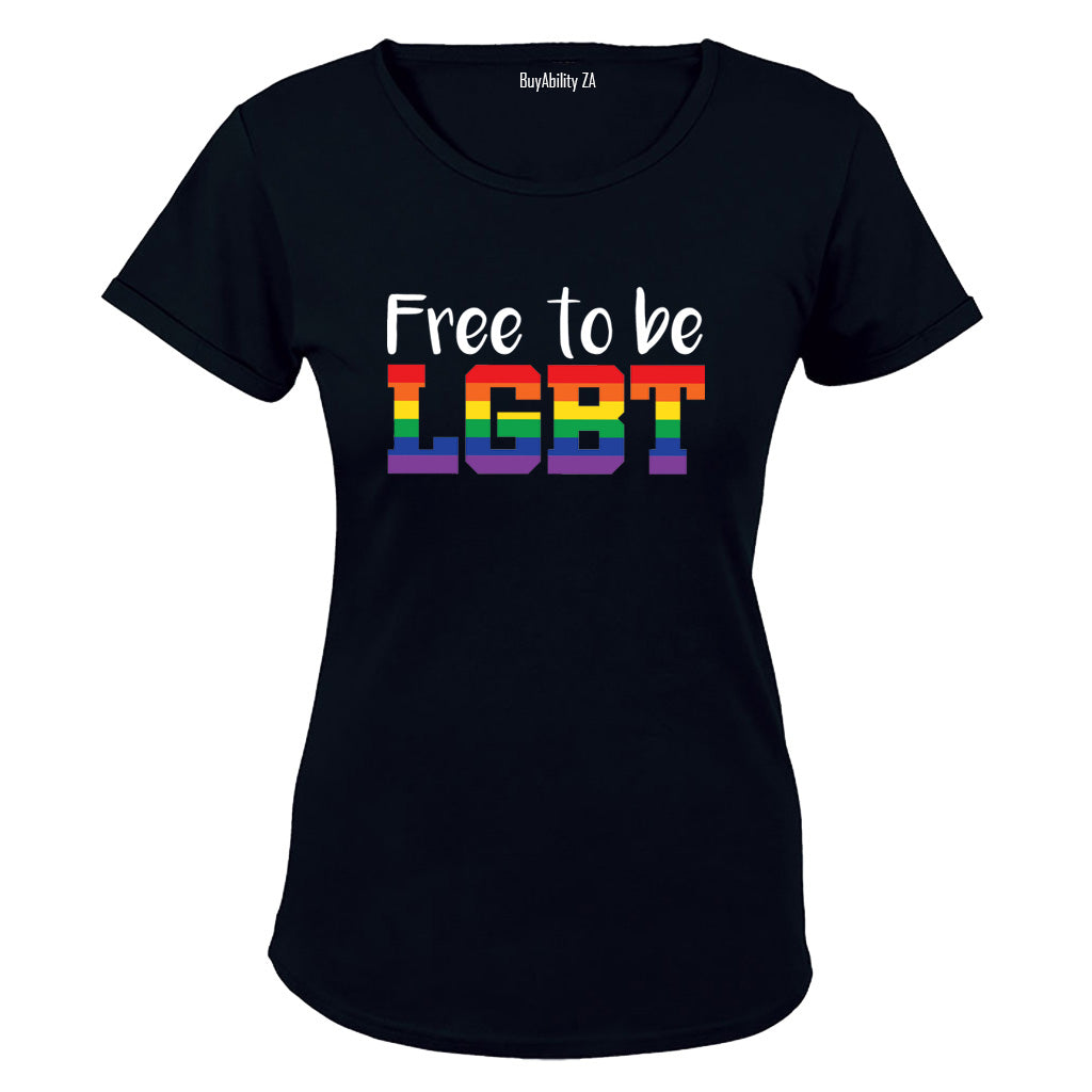 Free To Be LGBT - Ladies - T-Shirt