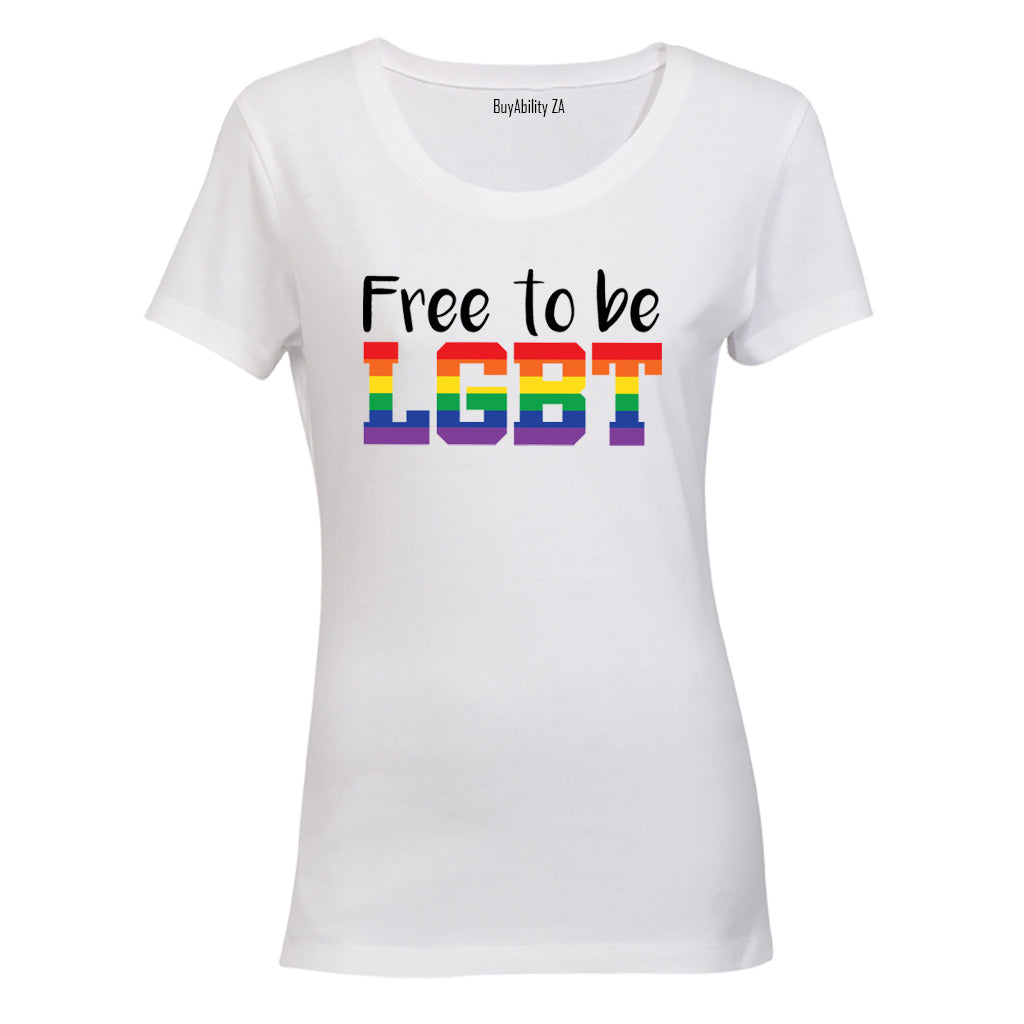 Free To Be LGBT - Ladies - T-Shirt